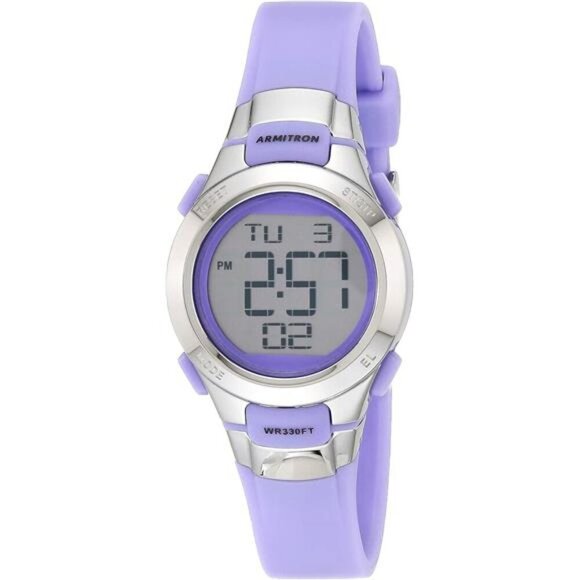 Sport Women's Digital Chronograph Resin Strap Watch, 45/7012